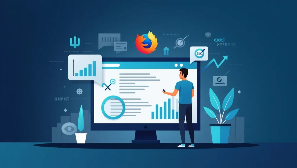 Flux Dev A modern professionallooking digital marketer analyzi 1